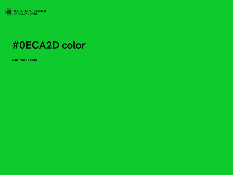 #0ECA2D color image