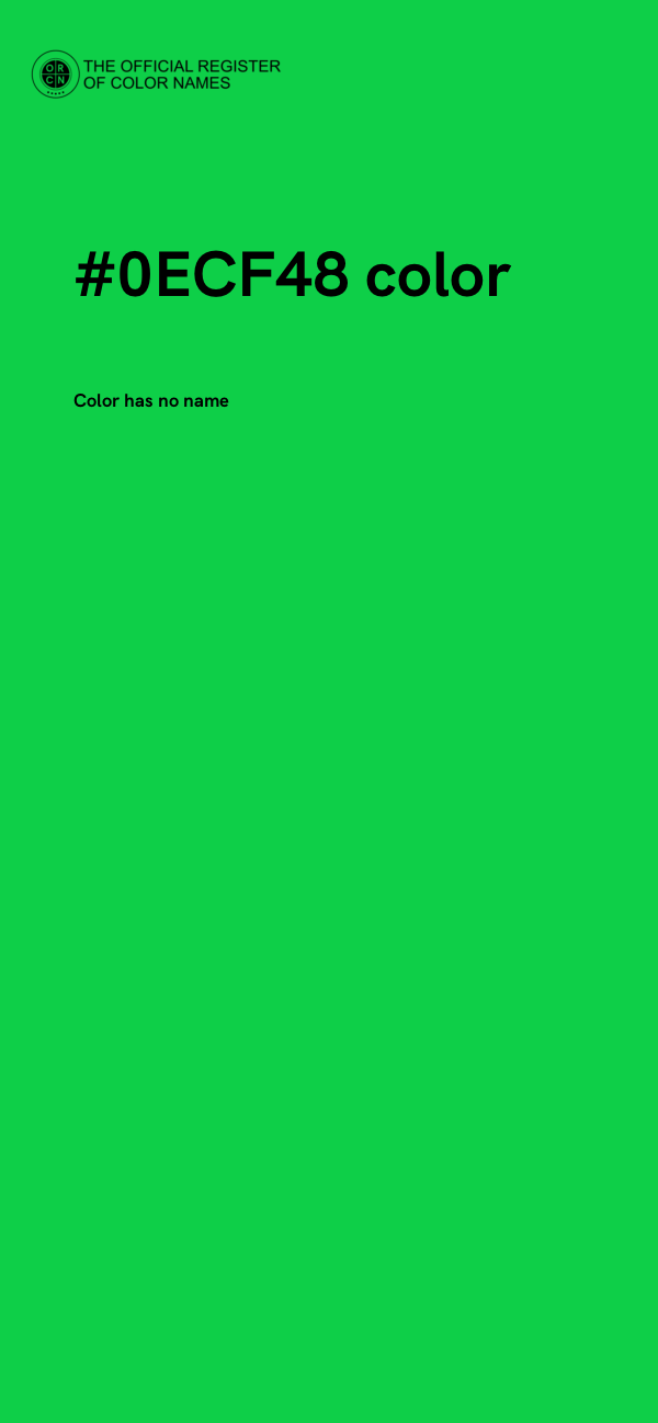 #0ECF48 color image