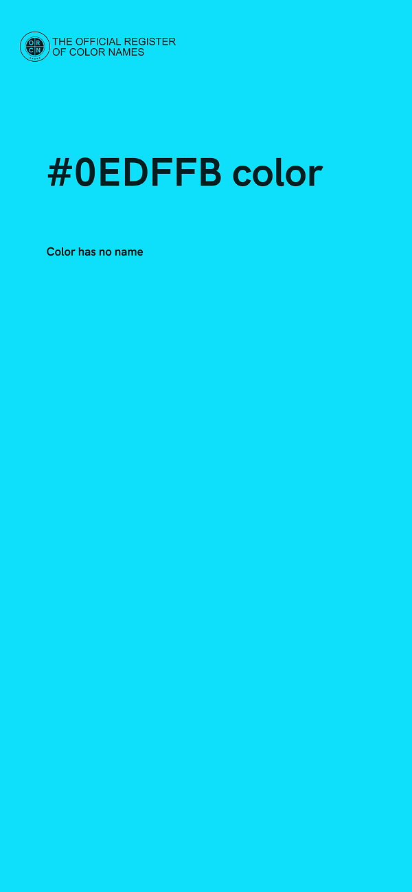 #0EDFFB color image