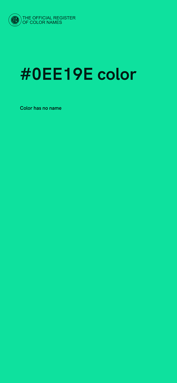#0EE19E color image