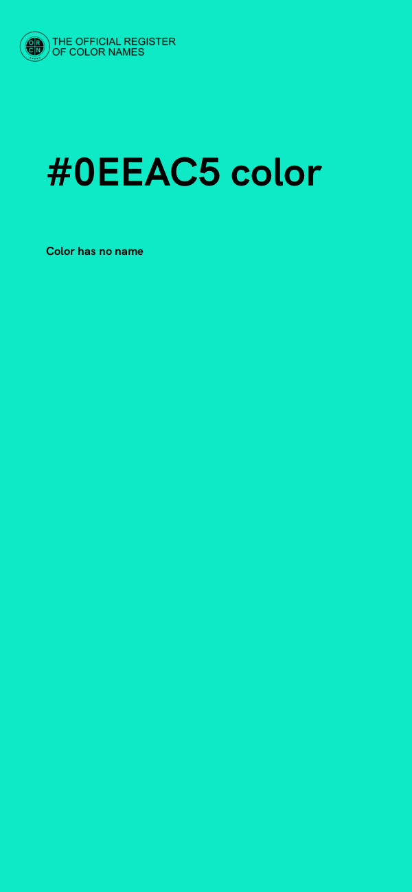 #0EEAC5 color image