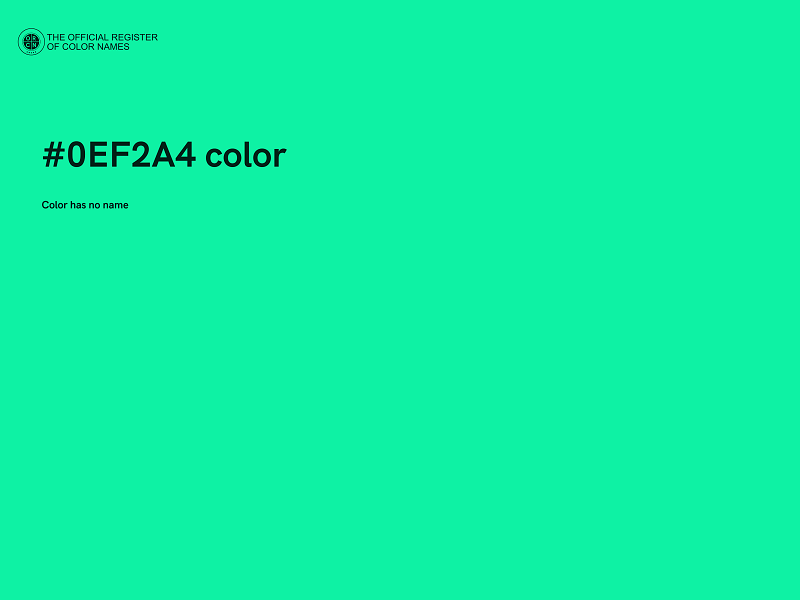 #0EF2A4 color image