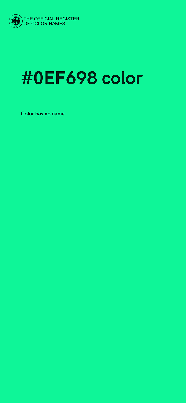 #0EF698 color image