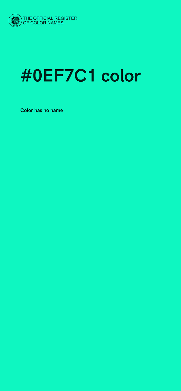 #0EF7C1 color image