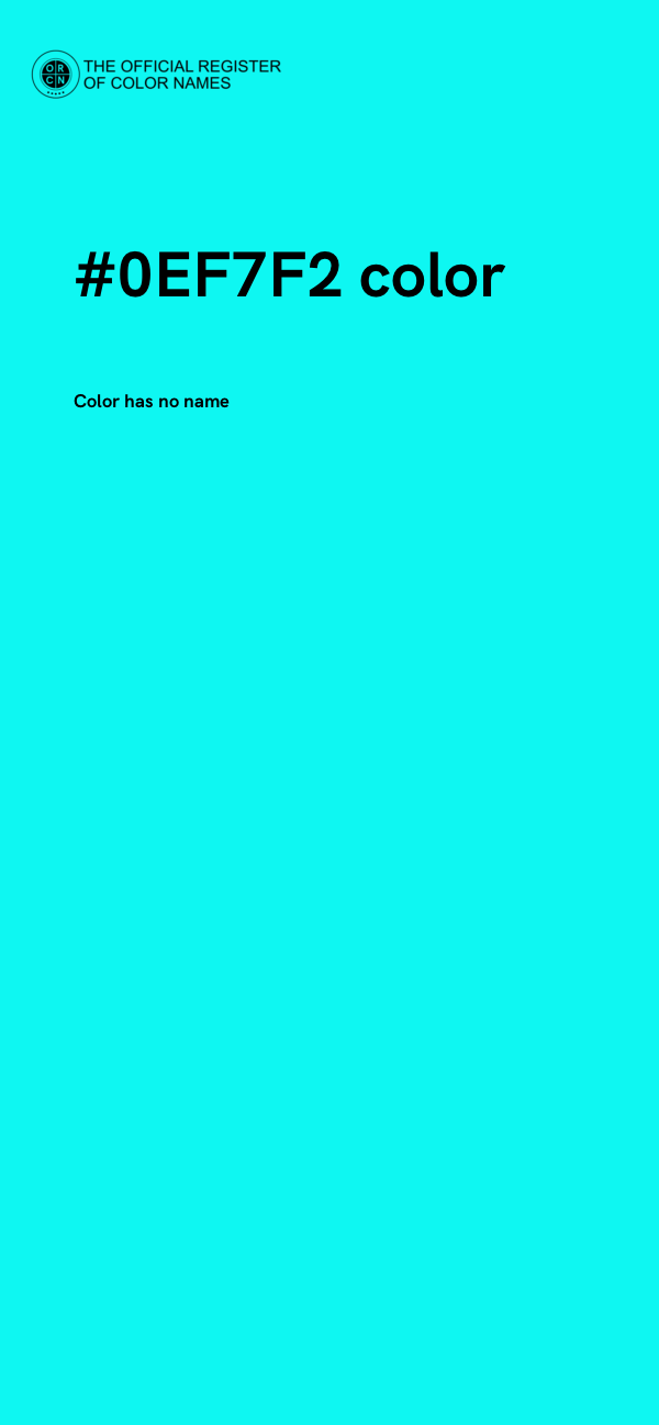 #0EF7F2 color image