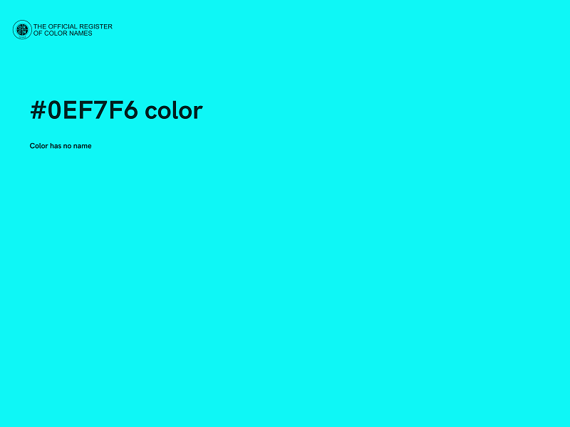 #0EF7F6 color image