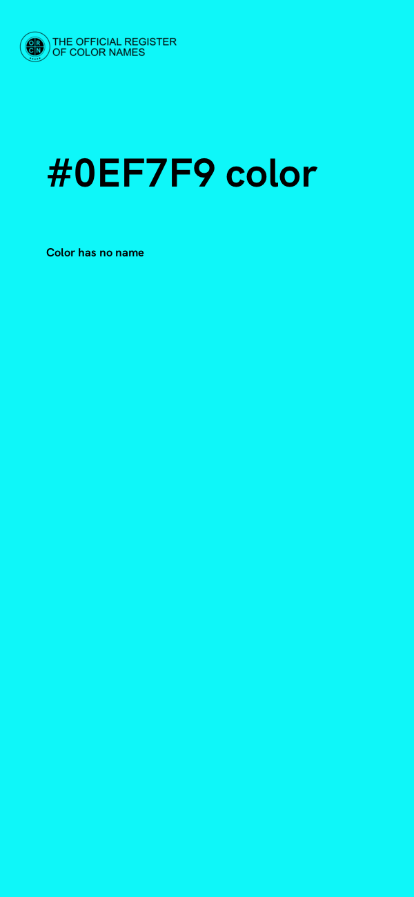 #0EF7F9 color image