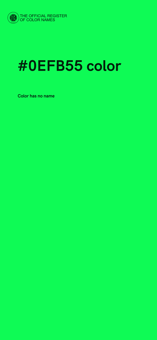 #0EFB55 color image