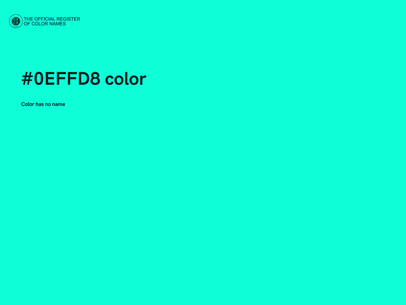 #0EFFD8 color image