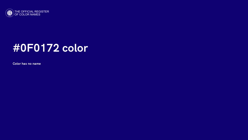 #0F0172 color image