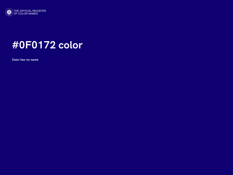 #0F0172 color image
