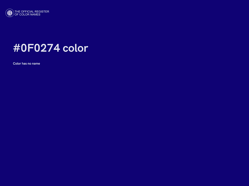 #0F0274 color image