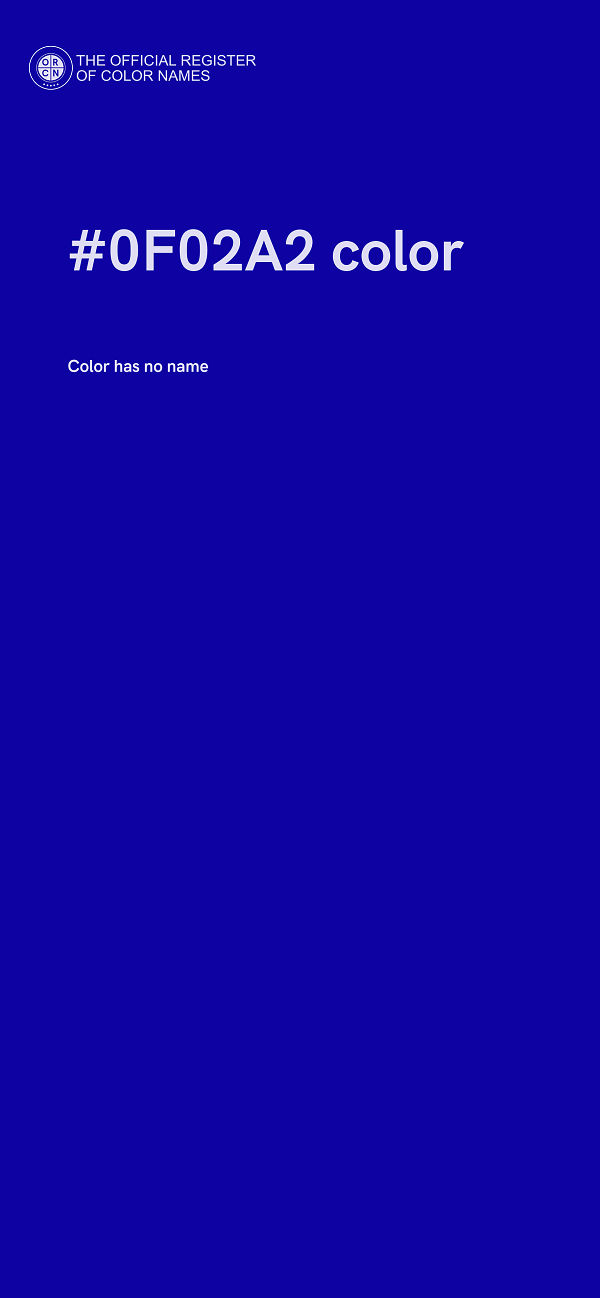 #0F02A2 color image