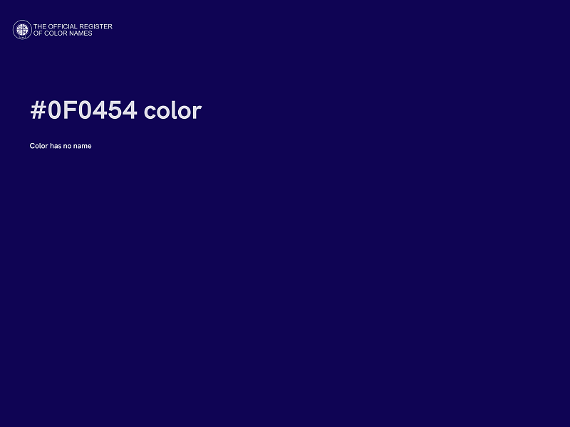 #0F0454 color image