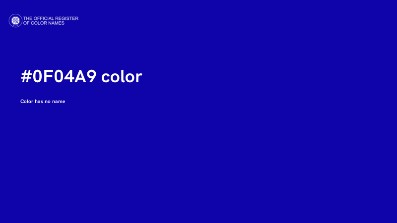 #0F04A9 color image