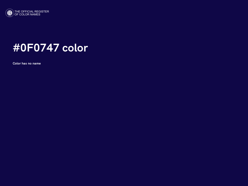 #0F0747 color image