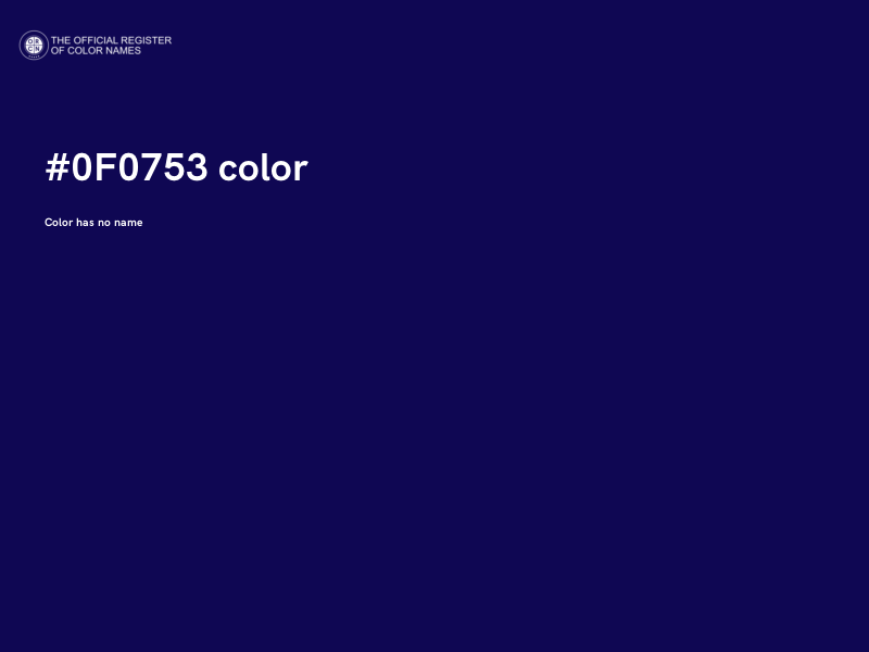 #0F0753 color image