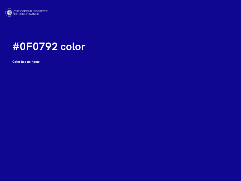 #0F0792 color image