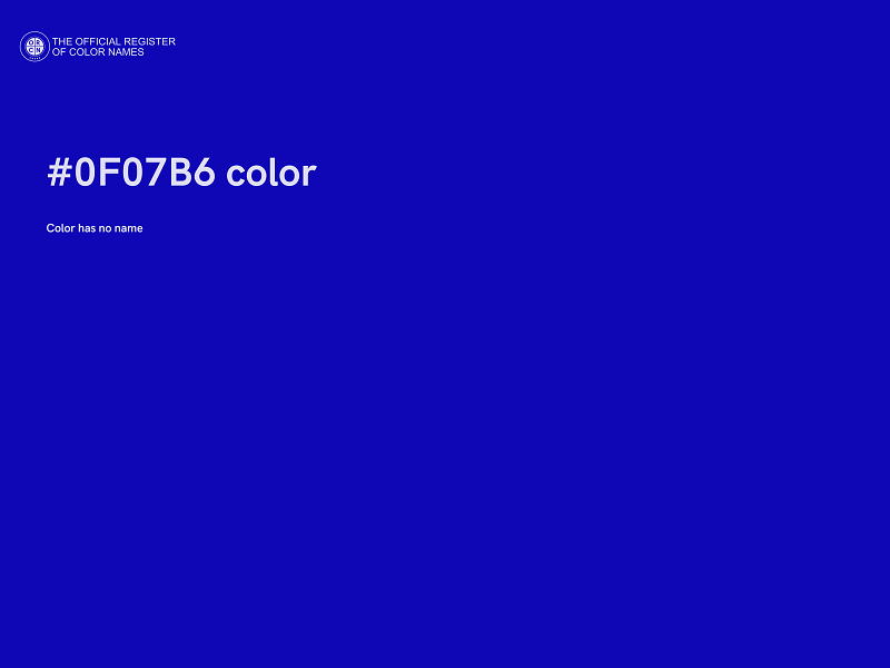 #0F07B6 color image
