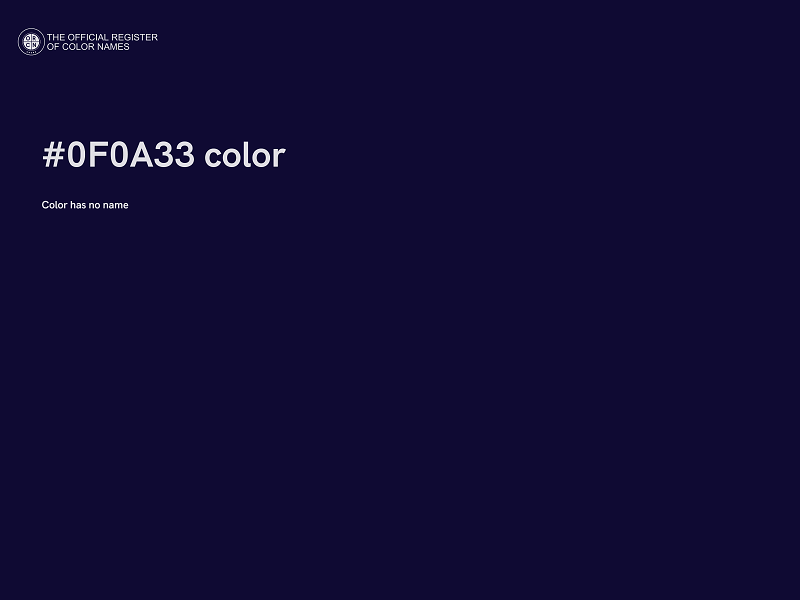 #0F0A33 color image