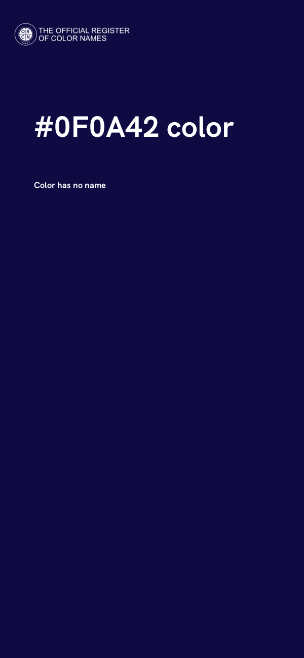 #0F0A42 color image