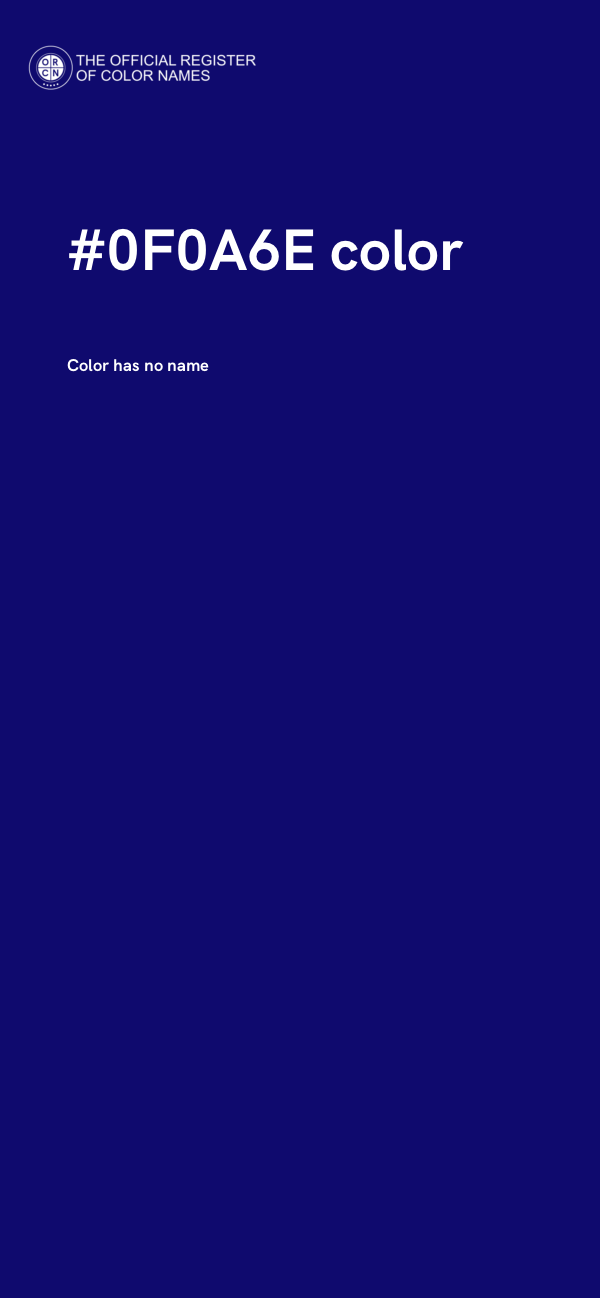 #0F0A6E color image