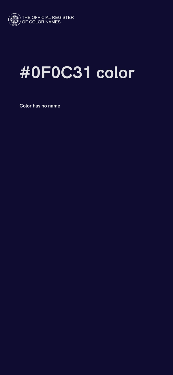 #0F0C31 color image