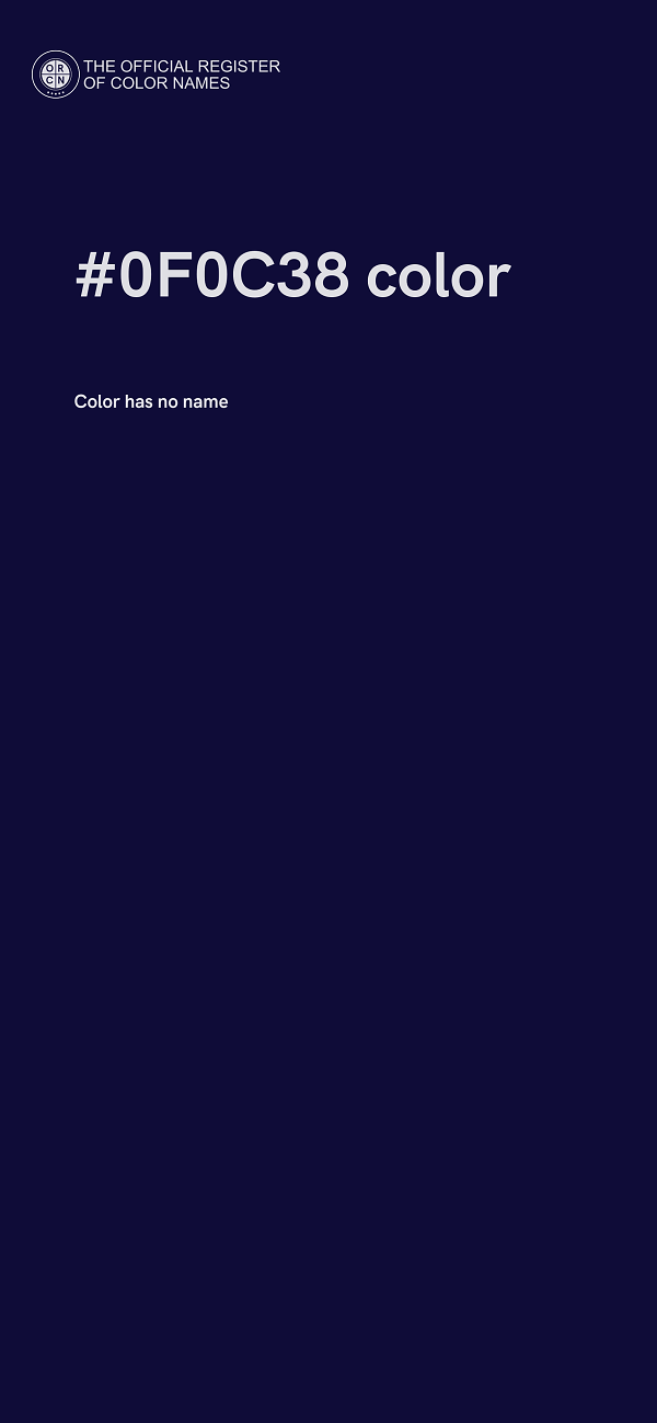 #0F0C38 color image