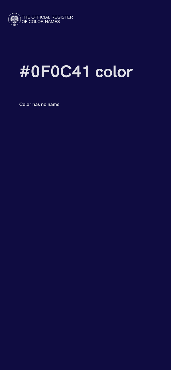 #0F0C41 color image