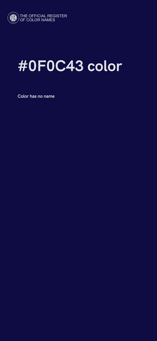 #0F0C43 color image