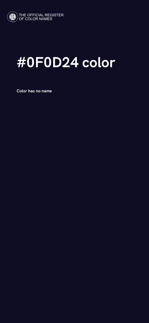 #0F0D24 color image