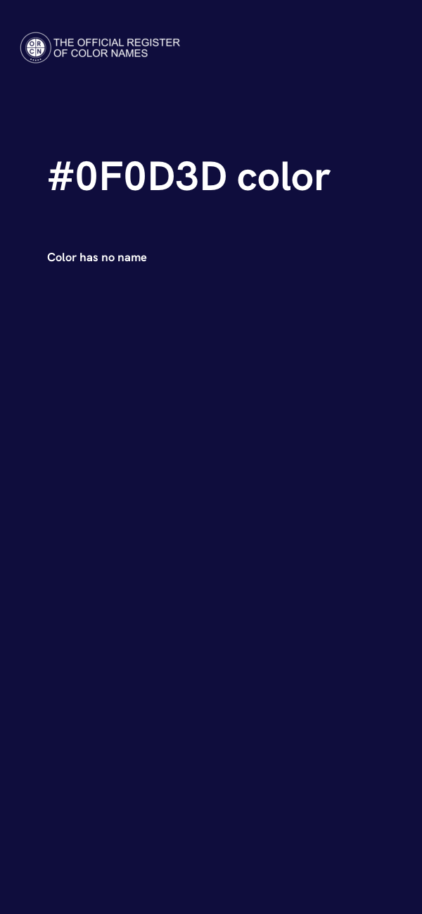 #0F0D3D color image