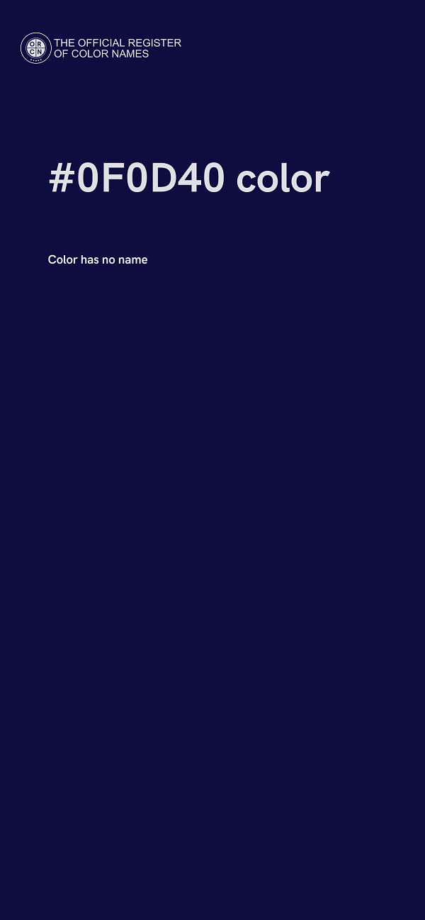 #0F0D40 color image