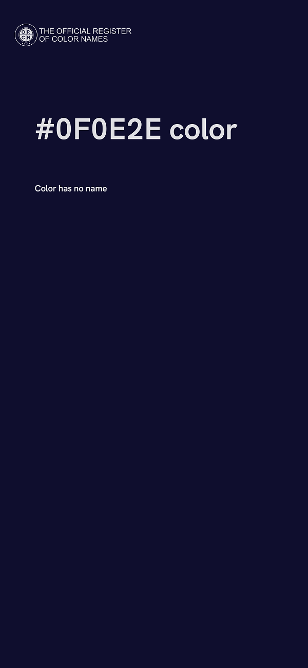 #0F0E2E color image