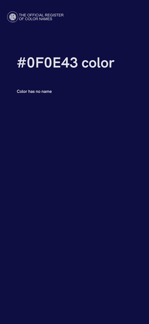 #0F0E43 color image