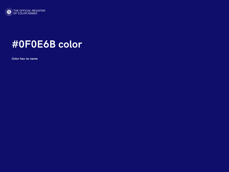 #0F0E6B color image