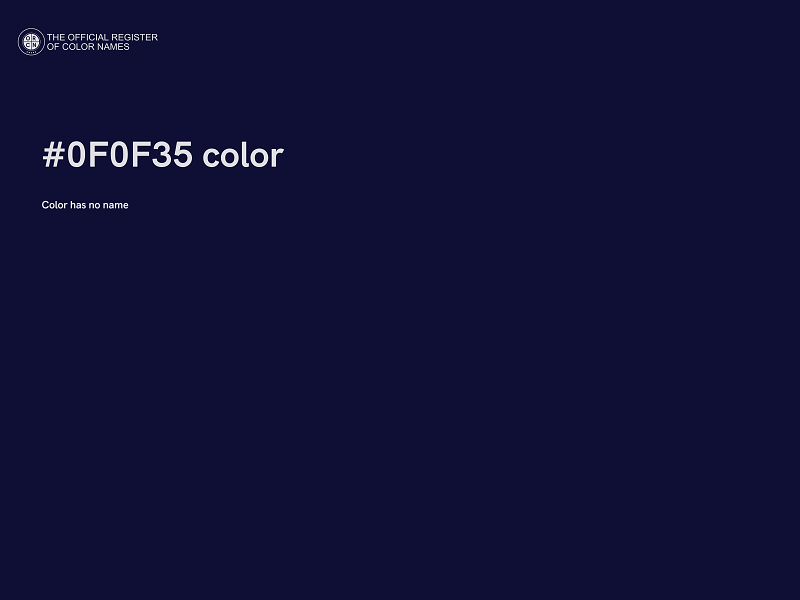 #0F0F35 color image