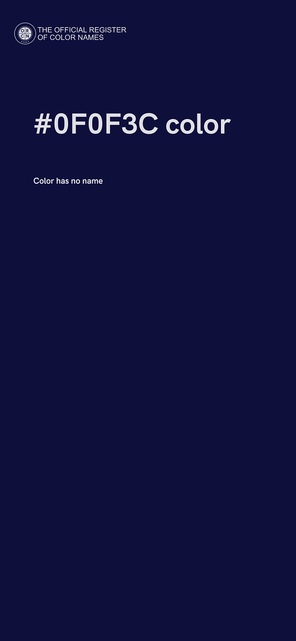 #0F0F3C color image