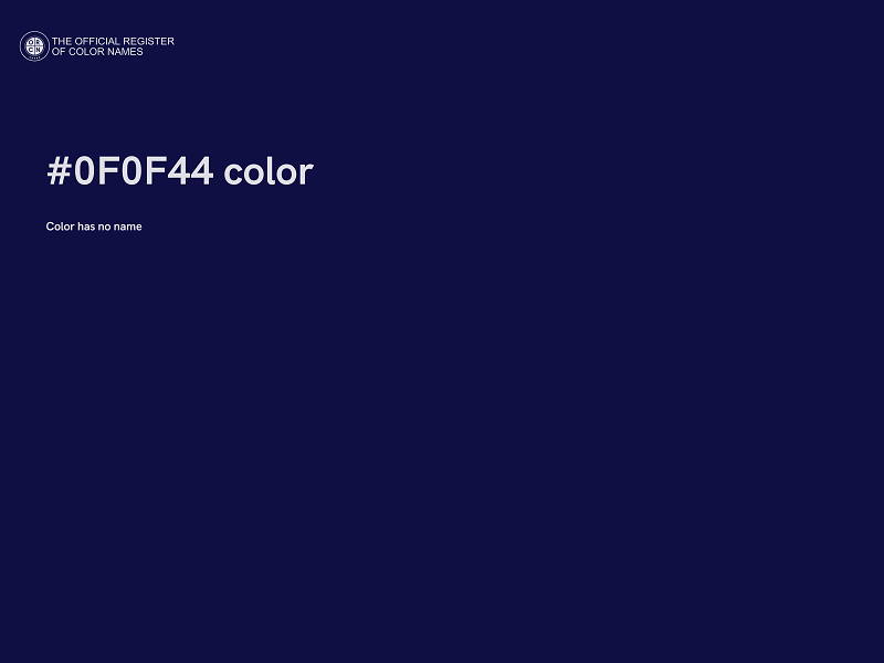#0F0F44 color image