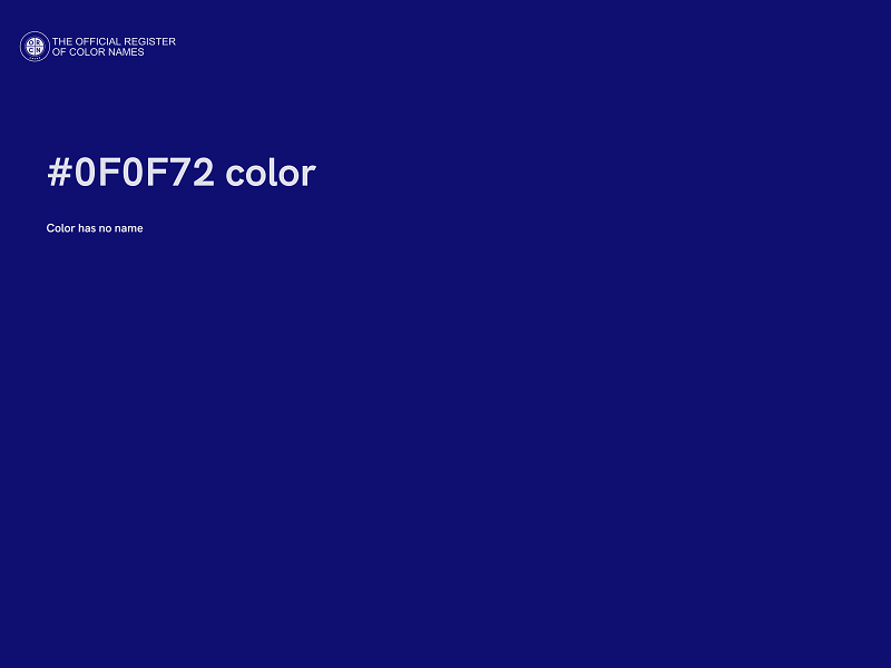 #0F0F72 color image