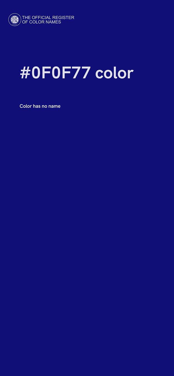 #0F0F77 color image