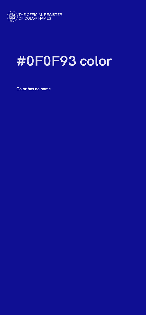 #0F0F93 color image