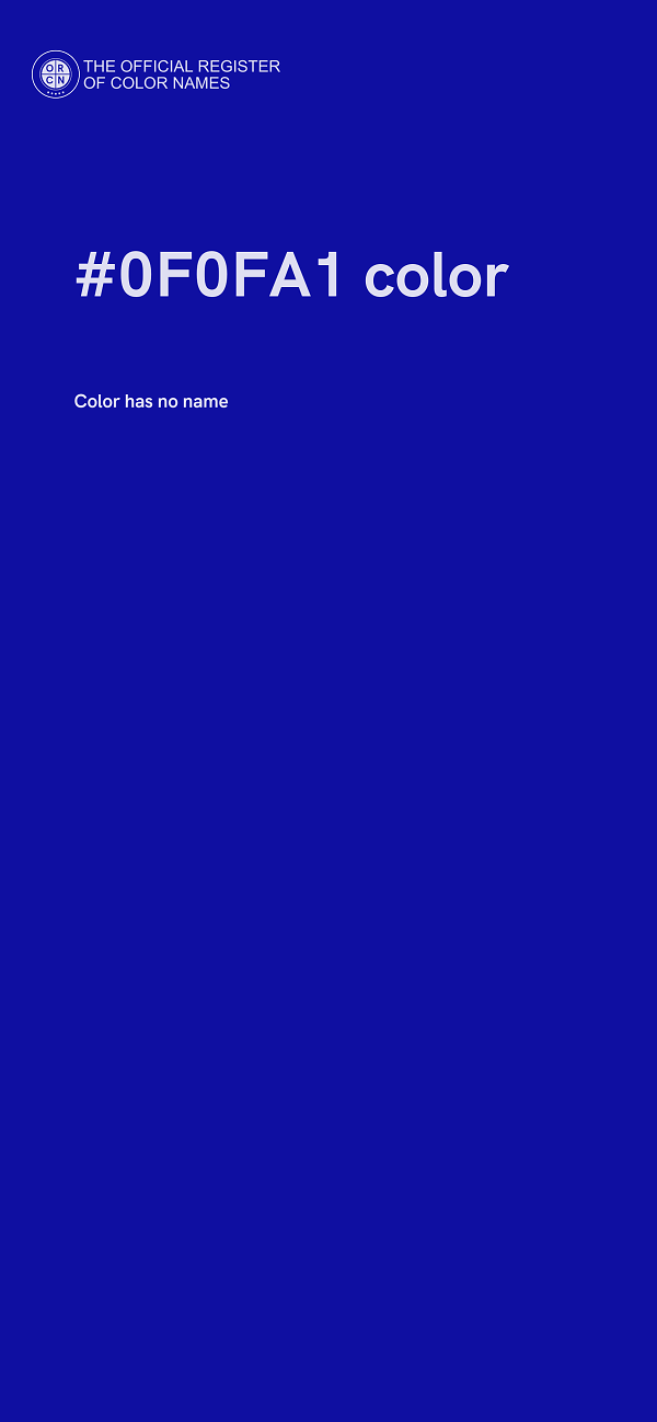 #0F0FA1 color image