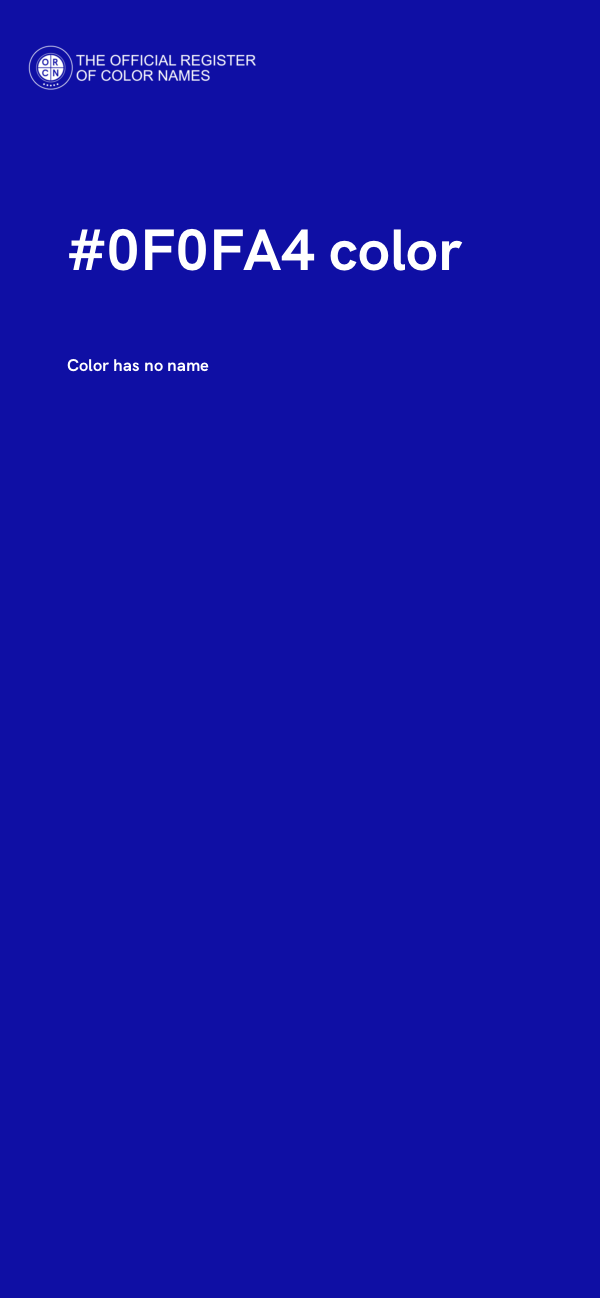 #0F0FA4 color image