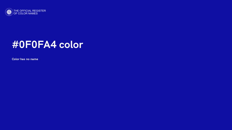 #0F0FA4 color image