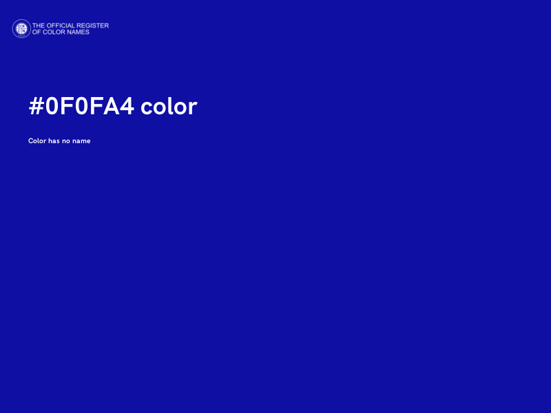 #0F0FA4 color image