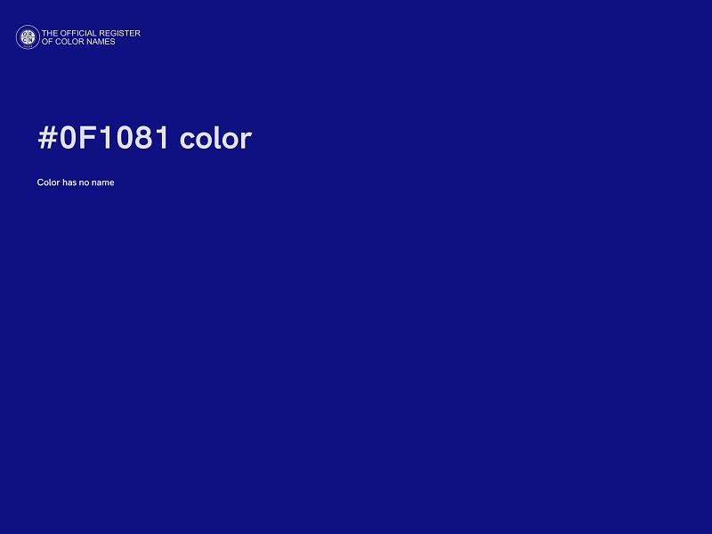 #0F1081 color image