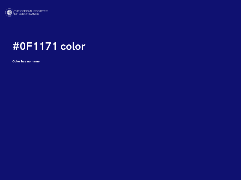 #0F1171 color image