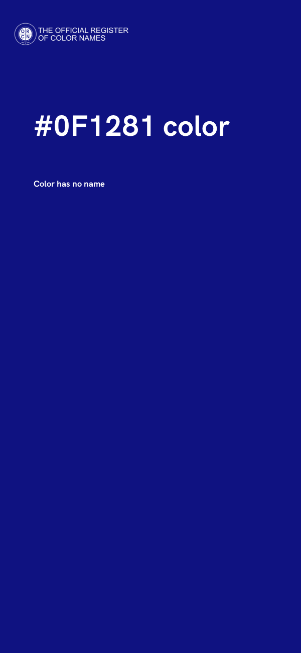 #0F1281 color image