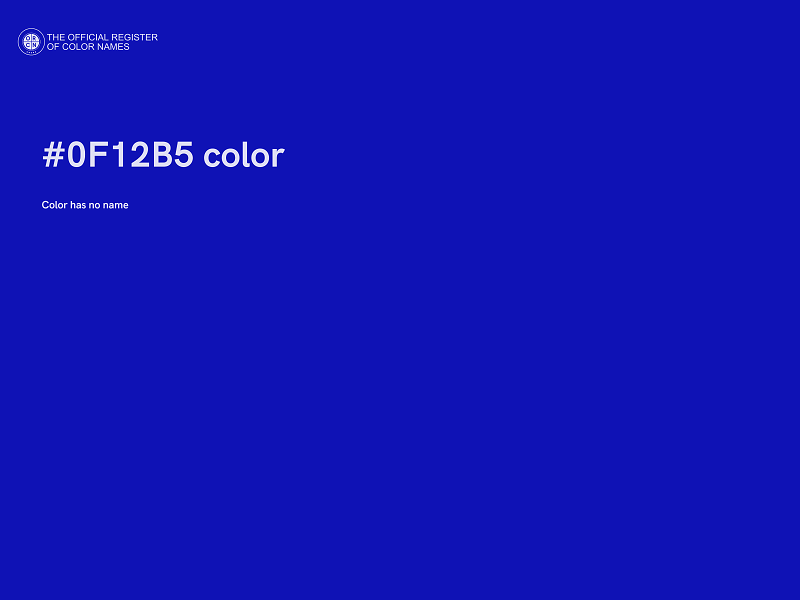 #0F12B5 color image